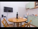 Apartments Ivica - garden terrace A1(2), A2(2+2) Slatine - Island Ciovo  - Apartment - A1(2): kitchen and dining room