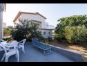 Apartments Ivica - garden terrace A1(2), A2(2+2) Slatine - Island Ciovo  - Apartment - A1(2): terrace