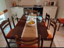 Apartments Naki - terrace & free parking: Studio(2+1), A2(6+1) Slatine - Island Ciovo  - Apartment - A2(6+1): kitchen