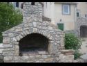 Holiday home Old Stone - parking: H(4+2) Cres - Island Cres  - Croatia - fireplace