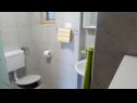 Apartments Griv - close to the sea: A1(4), SA3(2), A2(2) Valun - Island Cres  - Apartment - A1(4): bathroom with toilet