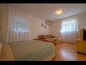 Apartments Sabina - 100m from sea: SA1(2), A2 prizemlje (2), A3 potkrovlje (2), A4(2+1), A5(4), A6(4+1) Crikvenica - Riviera Crikvenica  - Apartment - A2 prizemlje (2): bedroom