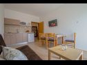 Apartments Sabina - 100m from sea: SA1(2), A2 prizemlje (2), A3 potkrovlje (2), A4(2+1), A5(4), A6(4+1) Crikvenica - Riviera Crikvenica  - Apartment - A4(2+1): kitchen and dining room