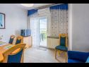 Apartments Colorful - modern Apartments: SA1 zuti(2), A2 ljubicasti(4+2), A3 narancasti(2+1), SA4 crveni(2+1), A5 plavi(4+1), A6 zeleni(2+1), A7 rozi(2+2) Crikvenica - Riviera Crikvenica  - Apartment - A5 plavi(4+1): living room