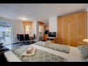 Apartments Miro SA1(2), SA3(2), A2 Maisonette(2+2), A4(6+2), A5(6+2)  Crikvenica - Riviera Crikvenica  - Studio apartment - SA1(2): bedroom
