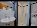 Apartments Miro SA1(2), SA3(2), A2 Maisonette(2+2), A4(6+2), A5(6+2)  Crikvenica - Riviera Crikvenica  - Studio apartment - SA3(2): bathroom with toilet
