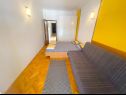 Apartments Ani - 10 M from the sea SA1 zeleni(2+1), SA2 žuti(2+1) Jadranovo - Riviera Crikvenica  - Studio apartment - SA2 žuti(2+1): bedroom
