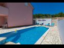 Apartments Dragica - modern & close to the sea: A1 prizemlje(4+1), A2 Black & White(6) Klenovica - Riviera Crikvenica  - swimming pool