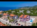 Apartments Dragica - modern & close to the sea: A1 prizemlje(4+1), A2 Black & White(6) Klenovica - Riviera Crikvenica  - detail (house and surroundings)