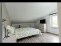 Apartments Dragica - modern & close to the sea: A1 prizemlje(4+1), A2 Black & White(6) Klenovica - Riviera Crikvenica  - Apartment - A1 prizemlje(4+1): bedroom