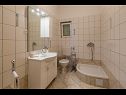 Apartments Tomica - open pool: A1 veliki(4+2), A2 mali(2+1), A3 dvosobni(5+1), A5 donji(2+3), A4 dvoetažni(4+3) Novi Vinodolski - Riviera Crikvenica  - Apartment - A5 donji(2+3): bathroom with toilet