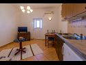 Apartments Tomica - open pool: A1 veliki(4+2), A2 mali(2+1), A3 dvosobni(5+1), A5 donji(2+3), A4 dvoetažni(4+3) Novi Vinodolski - Riviera Crikvenica  - Apartment - A5 donji(2+3): kitchen
