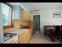 Apartments Luka - free parking: A1(4+2), A2(2+3), A3(2+2), A4(2+2) Novi Vinodolski - Riviera Crikvenica  - Apartment - A3(2+2): kitchen and dining room