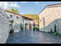 Holiday home Leonarda - luxury stone house: H(6+1) Tribalj - Riviera Crikvenica  - Croatia - courtyard