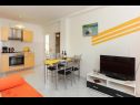 Apartments Mira - comfy with garden : A1 Žuti (2+2), A2 Crveni (2+2) Dubrovnik - Riviera Dubrovnik  - Apartment - A1 Žuti (2+2): kitchen and dining room