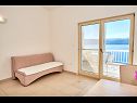 Apartments Sea front - free parking A1(2+2), A2(2+2), A3(4+1), A4(2), A5(2) Klek - Riviera Dubrovnik  - Apartment - A2(2+2): living room