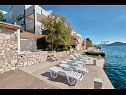 Apartments Sea front - free parking A1(2+2), A2(2+2), A3(4+1), A4(2), A5(2) Klek - Riviera Dubrovnik  - beach