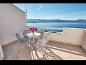Apartments Sea front - free parking A1(2+2), A2(2+2), A3(4+1), A4(2), A5(2) Klek - Riviera Dubrovnik  - Apartment - A3(4+1): terrace