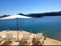 Apartments At the sea - 5 M from the beach : A1(2+3), A2(2+2), A3(8+2), A4(2+2), A5(2+2), A6(4+1) Klek - Riviera Dubrovnik  - beach