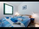 Apartments Magic - 150 m from beach: A1-orange (2+2), A2-orange (2+2), A3-orange (2+2), A4-orange (2+2), A5-blue (2+2), A6-green (2+2), A7-green (2+2), A8-green (2+2), A12-orange (2+2), A14-orange (2+2) Klek - Riviera Dubrovnik  - Apartment - A5-blue (2+2): bedroom