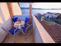 Apartments Drago - with sea view : A1(2+1), A2(2+2), A3(2+3), A4(2+2), A5(2+2), A6(2+2) Klek - Riviera Dubrovnik  - Apartment - A6(2+2): terrace