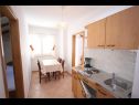 Apartments Nikola - free parking A11(4+1), A12(4) Mlini - Riviera Dubrovnik  - Apartment - A11(4+1): kitchen and dining room