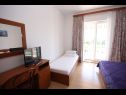 Apartments and rooms Nikola 1 - free parking: SA1(2+2), A5(3+1), A6(4+1), A8(4+1), R4(2), R7(2) Mlini - Riviera Dubrovnik  - Apartment - A6(4+1): bedroom