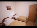Apartments and rooms Nikola 1 - free parking: SA1(2+2), A5(3+1), A6(4+1), A8(4+1), R4(2), R7(2) Mlini - Riviera Dubrovnik  - Apartment - A6(4+1): bedroom