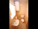 Apartments Nikola - free parking A11(4+1), A12(4) Mlini - Riviera Dubrovnik  - Apartment - A11(4+1): bathroom with toilet
