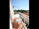 Apartments Nikola - free parking A11(4+1), A12(4) Mlini - Riviera Dubrovnik  - Apartment - A12(4): balcony
