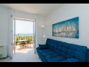 Apartments and rooms Villa Bouganvillea - sea view & garden: A1 Deluxe (2+1), A2 Superior (2+1), A3 Comfort (2+1), A4 Premium (2+1), R1 Deluxe (2), R2 Comfort (2) Mlini - Riviera Dubrovnik  - Apartment - A1 Deluxe (2+1): living room