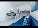Apartments and rooms Villa Bouganvillea - sea view & garden: A1 Deluxe (2+1), A2 Superior (2+1), A3 Comfort (2+1), A4 Premium (2+1), R1 Deluxe (2), R2 Comfort (2) Mlini - Riviera Dubrovnik  - Apartment - A2 Superior (2+1): living room