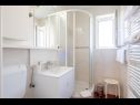 Apartments and rooms Villa Bouganvillea - sea view & garden: A1 Deluxe (2+1), A2 Superior (2+1), A3 Comfort (2+1), A4 Premium (2+1), R1 Deluxe (2), R2 Comfort (2) Mlini - Riviera Dubrovnik  - Apartment - A3 Comfort (2+1): bathroom with toilet