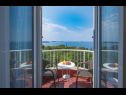 Apartments and rooms Villa Bouganvillea - sea view & garden: A1 Deluxe (2+1), A2 Superior (2+1), A3 Comfort (2+1), A4 Premium (2+1), R1 Deluxe (2), R2 Comfort (2) Mlini - Riviera Dubrovnik  - Apartment - A3 Comfort (2+1): terrace