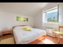 Apartments and rooms Villa Bouganvillea - sea view & garden: A1 Deluxe (2+1), A2 Superior (2+1), A3 Comfort (2+1), A4 Premium (2+1), R1 Deluxe (2), R2 Comfort (2) Mlini - Riviera Dubrovnik  - Apartment - A4 Premium (2+1): bedroom