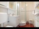 Apartments and rooms Villa Bouganvillea - sea view & garden: A1 Deluxe (2+1), A2 Superior (2+1), A3 Comfort (2+1), A4 Premium (2+1), R1 Deluxe (2), R2 Comfort (2) Mlini - Riviera Dubrovnik  - Room - R1 Deluxe (2): bathroom with toilet