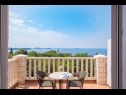 Apartments and rooms Villa Bouganvillea - sea view & garden: A1 Deluxe (2+1), A2 Superior (2+1), A3 Comfort (2+1), A4 Premium (2+1), R1 Deluxe (2), R2 Comfort (2) Mlini - Riviera Dubrovnik  - Room - R1 Deluxe (2): terrace