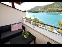 Apartments Leo - sea view & comfortable: A1(6) Ploce - Riviera Dubrovnik  - Apartment - A1(6): terrace view