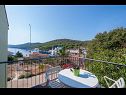 Apartments Meri - sea view & serenity: A3(2+2) Bozava - Island Dugi otok  - Apartment - A3(2+2): terrace