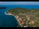 Apartments Tara - 70 m from beach: SA2 rozi(2), SA3 plavi(2) Brbinj - Island Dugi otok  - vegetation (house and surroundings)
