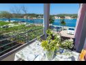 Apartments Zvone1  - at the water front: A4(2+2), A5(2+2), A6(2+2) Veli Rat - Island Dugi otok  - Apartment - A6(2+2): terrace