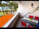 Apartments Marin - 30 m from sea : A1(4) Verunic - Island Dugi otok  - Apartment - A1(4): terrace