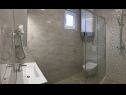 Apartments Sunny Hvar - with pool; A1(2), A2(4+1) Cove Basina (Jelsa) - Island Hvar  - Croatia - Apartment - A2(4+1): bathroom with toilet