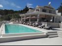 Apartments Sunny Hvar - with pool; A1(2), A2(4+1) Cove Basina (Jelsa) - Island Hvar  - Croatia - house