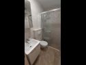 Apartments Sunny Hvar - with pool; A1(2), A2(4+1) Cove Basina (Jelsa) - Island Hvar  - Croatia - Apartment - A1(2): bathroom with toilet