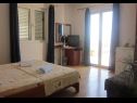 Apartments and rooms Dar - 400 m from sea: SA1(2), A2(3), R3(2) Hvar - Island Hvar  - Room - R3(2): bedroom