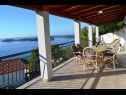 Apartments Nadi - sea view: A1(5), A2(4) Hvar - Island Hvar  - Apartment - A1(5): terrace