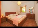 Apartments Josip - 100 m from beach: A1(2+2), A2(2+2), A3(4+2), A4(4), A5(2+2), A6(4+2) Ivan Dolac - Island Hvar  - Apartment - A2(2+2): bedroom