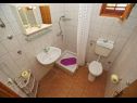 Apartments Josip - 100 m from beach: A1(2+2), A2(2+2), A3(4+2), A4(4), A5(2+2), A6(4+2) Ivan Dolac - Island Hvar  - Apartment - A4(4): bathroom with toilet