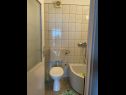 Apartments Ivan - 60m from the sea: A1 (4+1), A2 (3+1), A3 (3+1) Ivan Dolac - Island Hvar  - Apartment - A3 (3+1): bathroom with toilet
